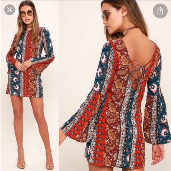 Billabong Rainy Roads Shift Dress - Picture 8 of 9